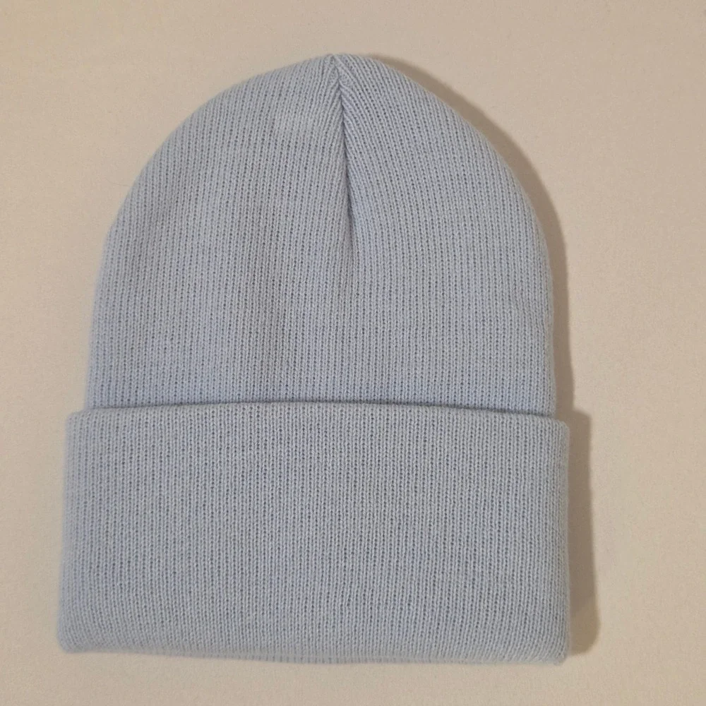 Carhartt Kids Tonal Patch Knit Beanie Light Blue Infant Toddler Hat AH8995 USA